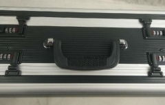 Stripe Balck Double Lids Long Rifle Case