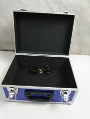 Maletin aluminio/blue /storage case with aluminum frame