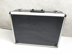 Maletin aluminio/black aluminium storage box with dividers
