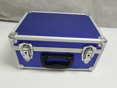 Maletin aluminio/blue /storage case with aluminum frame