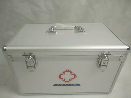 Excellent quality aluminum medical box,home care first aid box