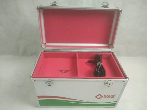 Home medicine box Multi layer emergency medicine storage box Enterprise aluminum alloy children's medicine box First aid kit