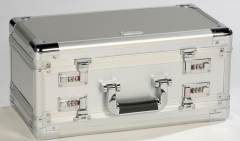 Aluminum Double Lids Handgun Storage Case