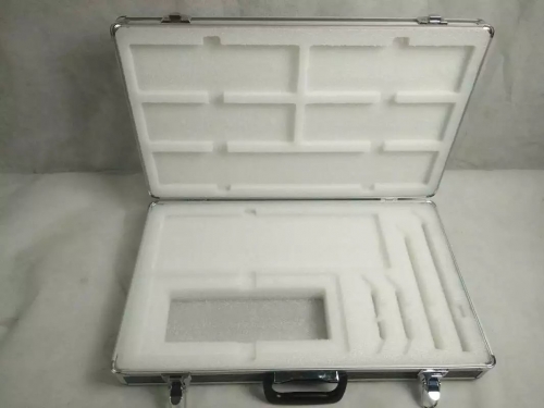 silver aluminum sorage case