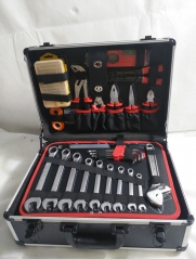 aluminum tool set case with tool board and mold